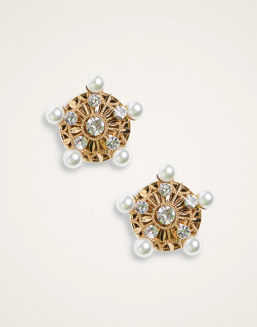 La DoubleJ Corsini Earrings Solid Gold EAR0044POL009SOLIDYE05