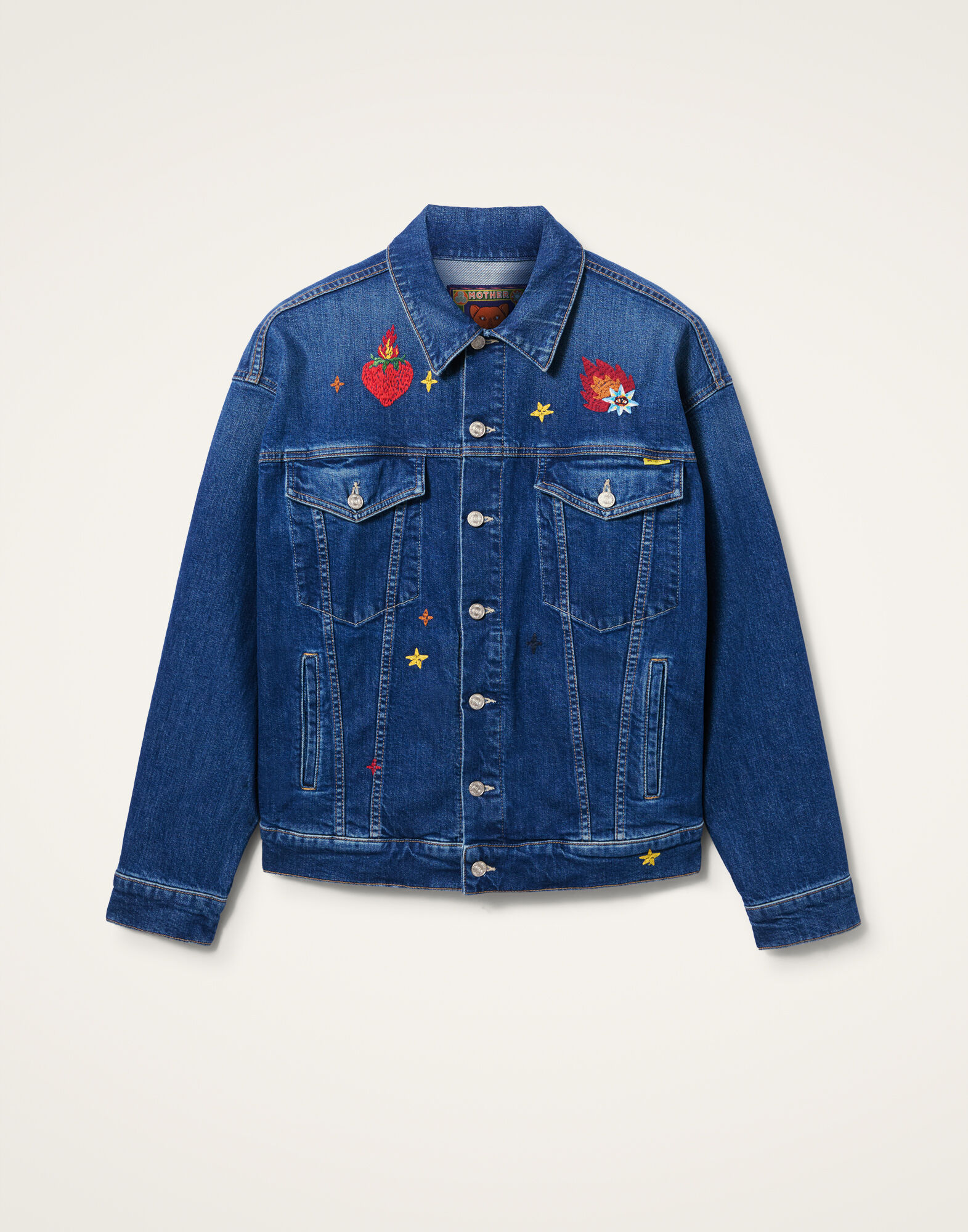 La DoubleJ The Drop It Drifter Jacket Always On Top Blue JAC0138DEN011ALW01BU03