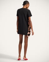 La DoubleJ Mini Swing Dress La DoubleJ Mini Swing Dress Multicolor Black DRE1013EMB145FLO04BR01