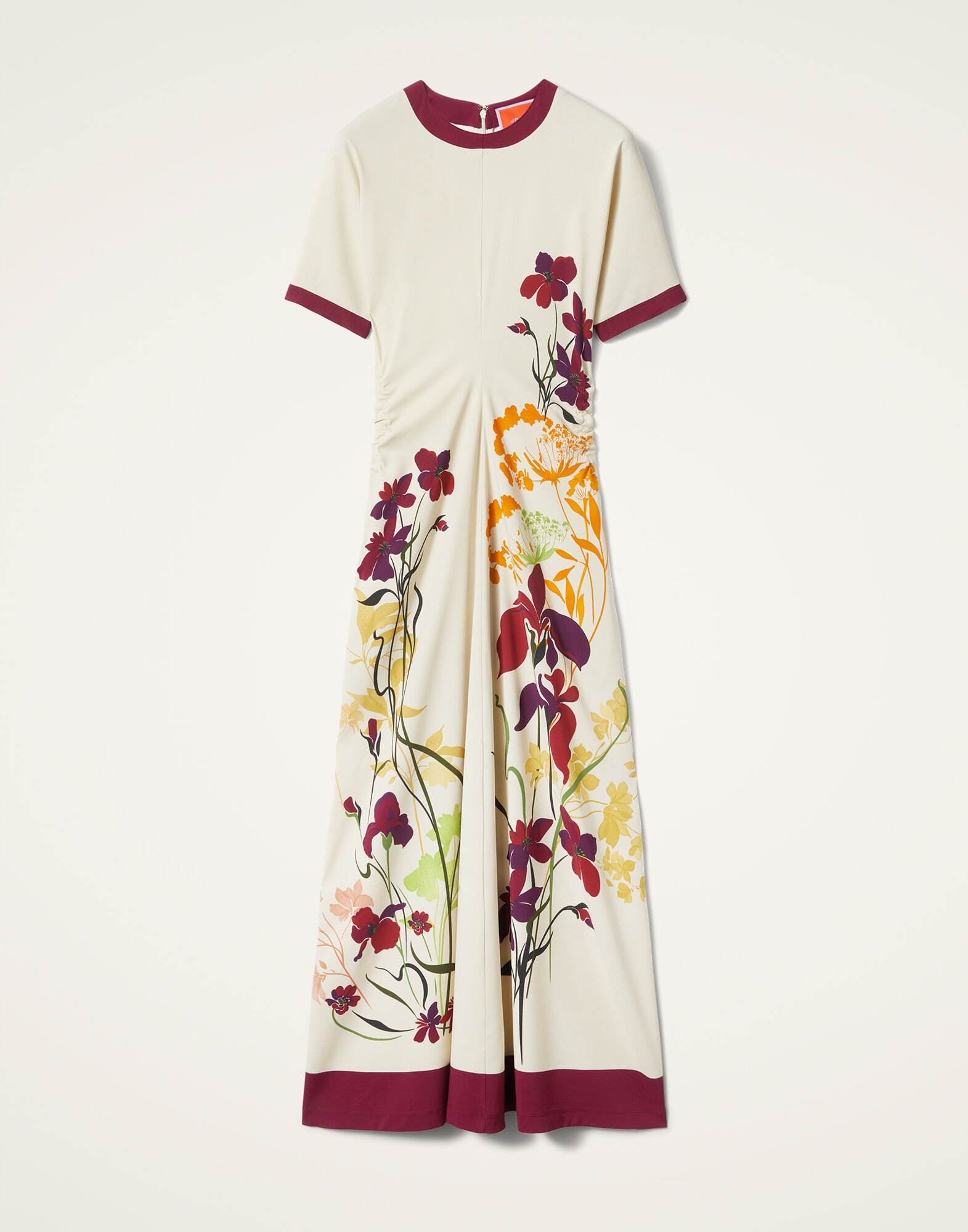 La DoubleJ Angelica Dress Corsage Plac&eacute;e Ivory DRE0379VIS011CRS01WH04