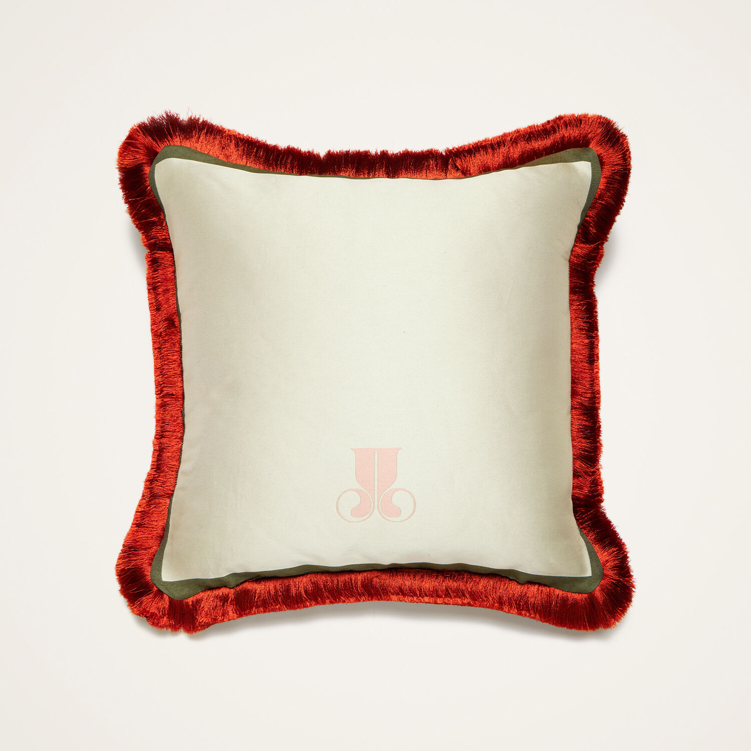 La Doublej Palazzo Cushion In Brown