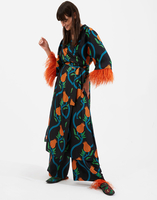 La DoubleJ Palazzo Pants La DoubleJ Palazzo Pants Melograno Nero TRO0003SIL001MEL0003