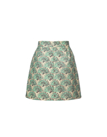 La DoubleJ Baia Mini Skirt Fans Mint SKI0108COT005FAN01GR11