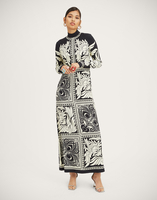 La DoubleJ Halle Dress La DoubleJ Halle Dress Mix Tiles Placée Black DRE0444VIS011MIX01BL01