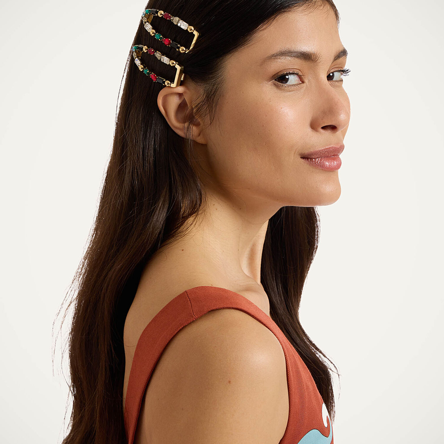 La Doublej Crystals Hair Clip