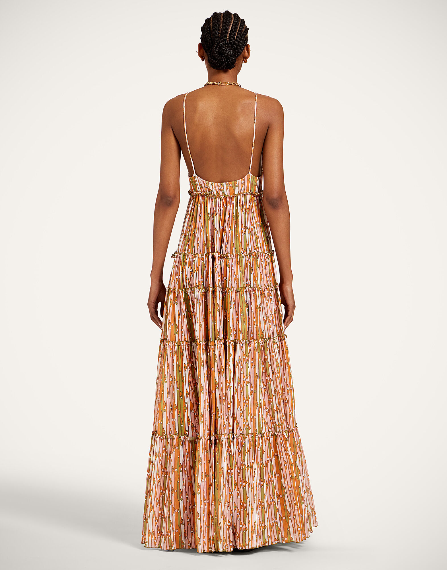 La DoubleJ Nymph Dress Smarties Orange DRE1078TUL003SMA02OR02