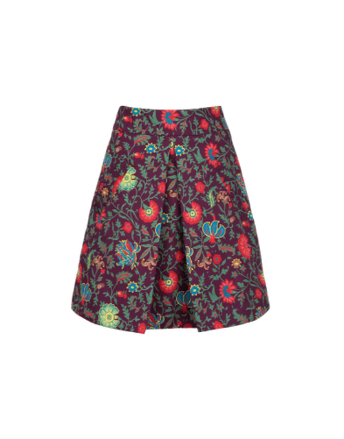 LaDoubleJ Santa Monica Skirt Dragonflower Viola SKI0013RAD001DRA0002