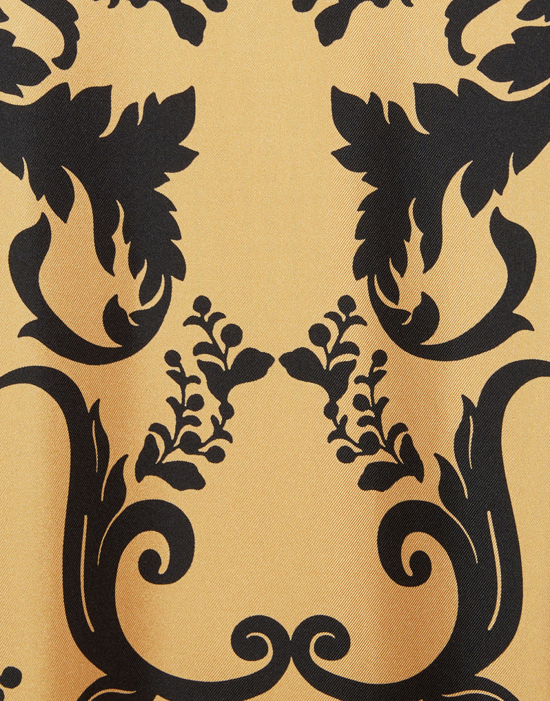 La DoubleJ Muumuu Dress Round Neck La DoubleJ Muumuu Dress Round Neck Cherubs Gold DRE0370SIL001CRB01YE05