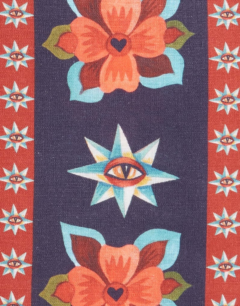 La DoubleJ Large Napkins Set Of 2 La DoubleJ Large Napkins Set Of 2 Strisce NAP0006LIN001STR0004