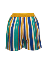 La DoubleJ Bay Pull-Up Shorts Multicolor Verde TRO0084KNI076VA155GR02