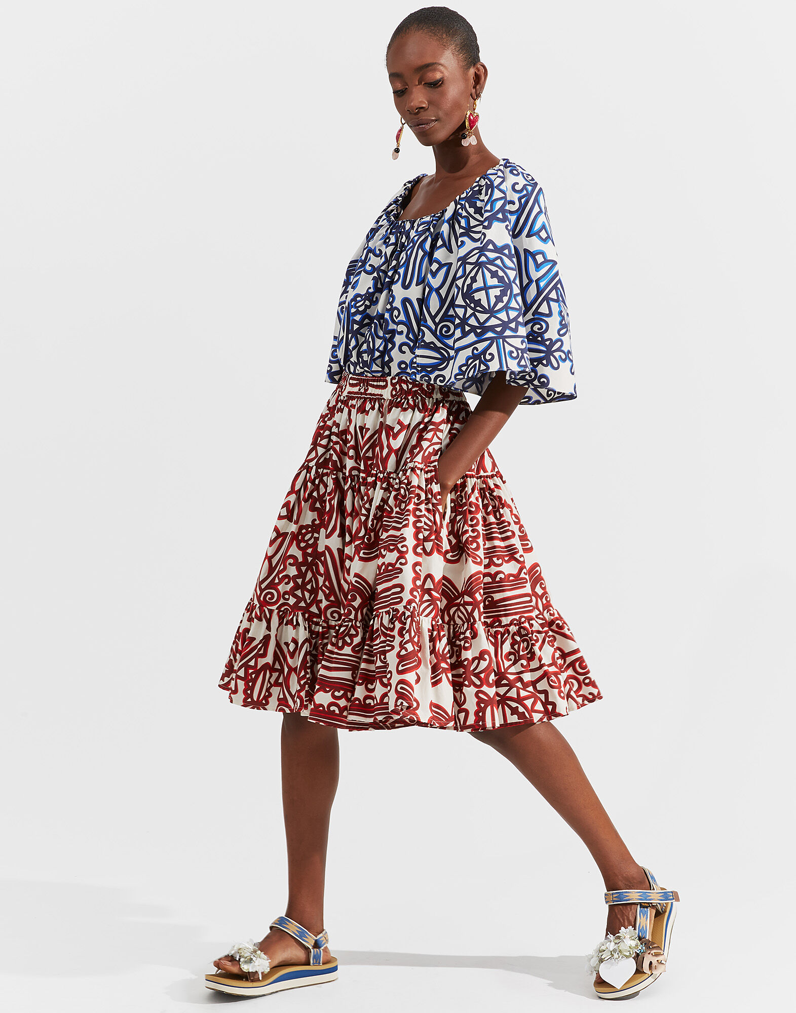 LaDoubleJ Love Skirt Parnaveg SKI0038COT001PRN0001