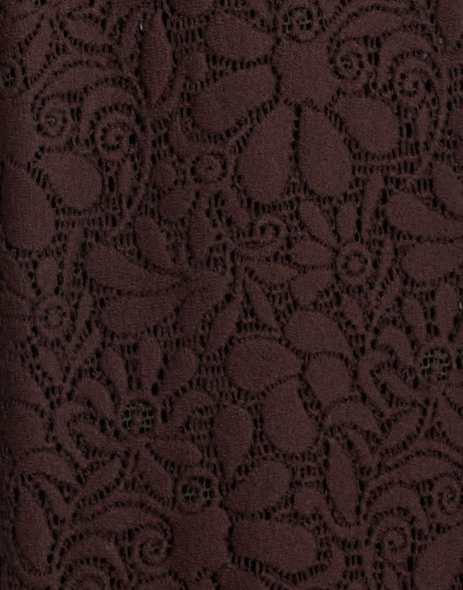 La DoubleJ Lacey Palazzo Pants Solid Chocolate TRO0185LAC003SOLIDBR07