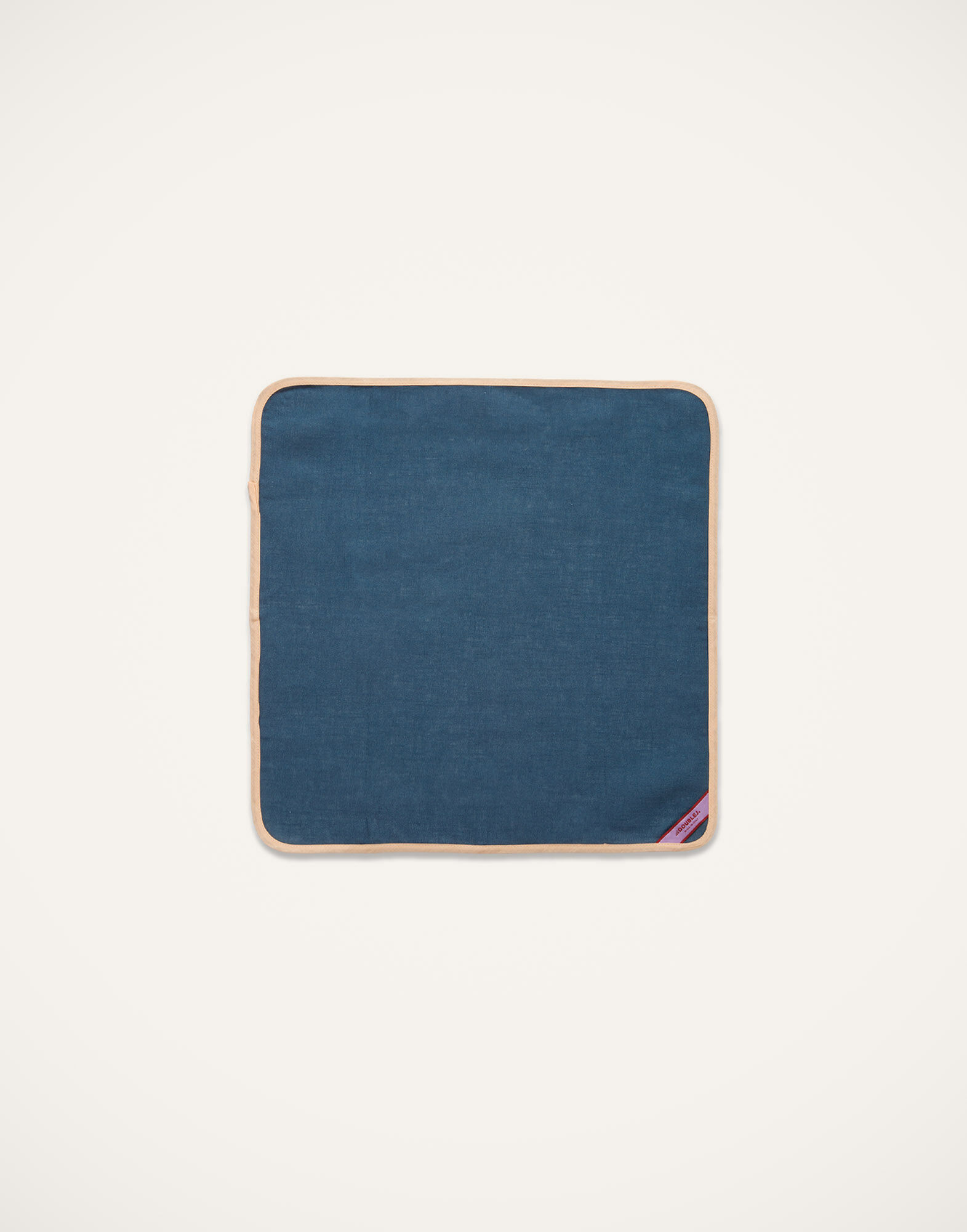 La DoubleJ Large Napkins Set Of 2 Rainbow Navy NAP0010LIN006RAI0031