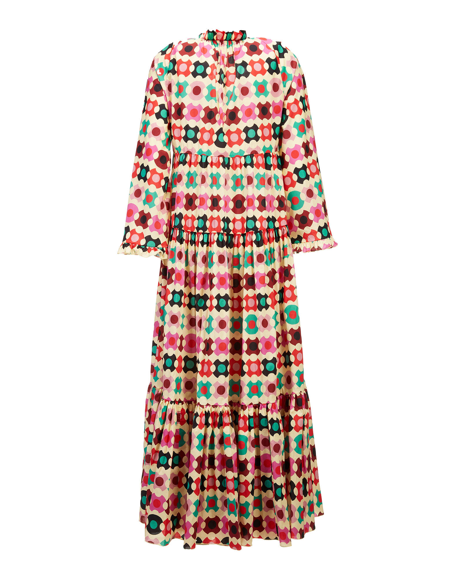 LaDoubleJ Dove Dress Groovy Dot Giallo DRE0248COT020GRO0003