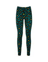 LaDoubleJ Leggings LaDoubleJ Leggings Flower Leopard Verde TRO0013JER005FLL0002