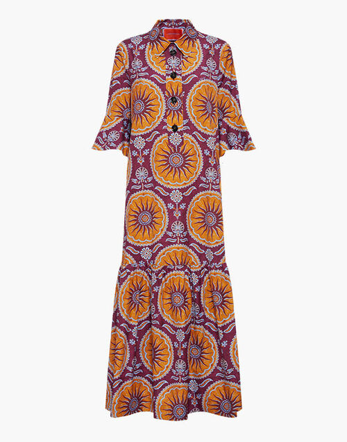 La DoubleJ Artemis Dress Sovereign Purple DRE0176COT039SOV01PU01