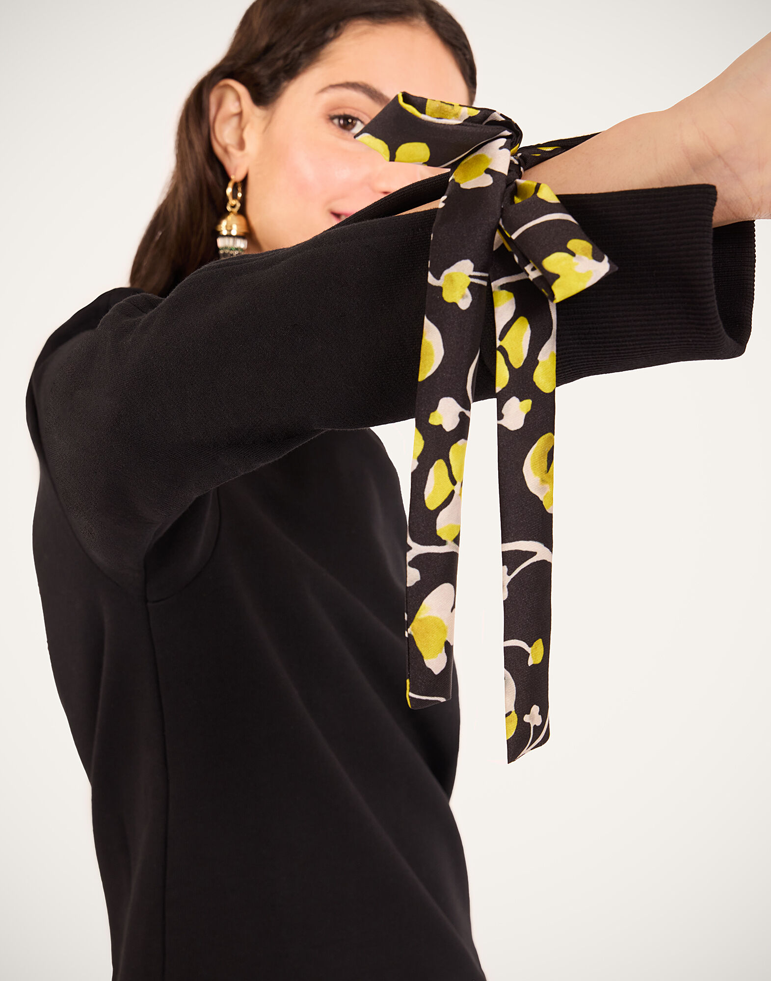 La DoubleJ Sporty Dress Honeysuckle Black DRE0453FOD001HNY01BL01