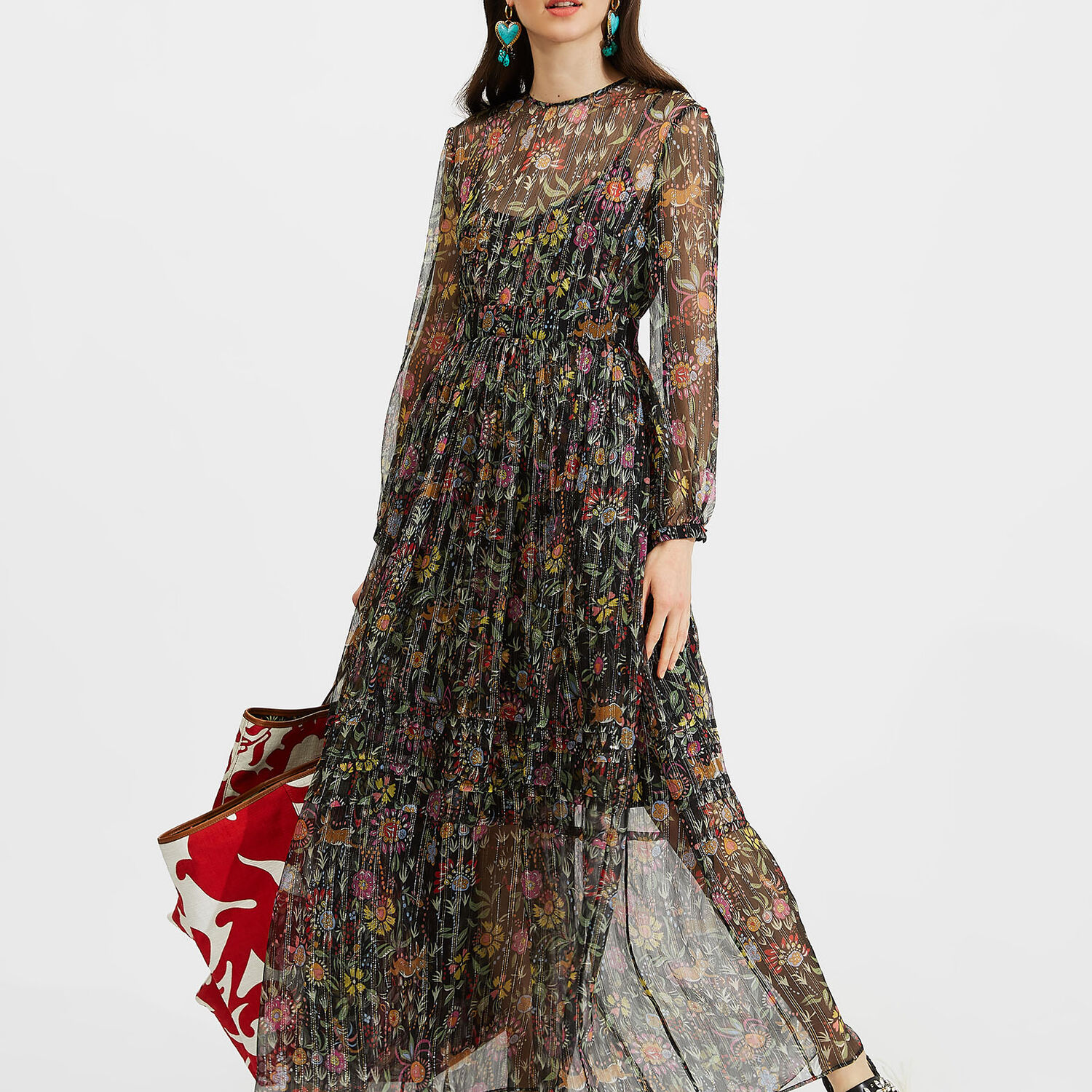 La Doublej Pemberley Maxi Dress In Babe