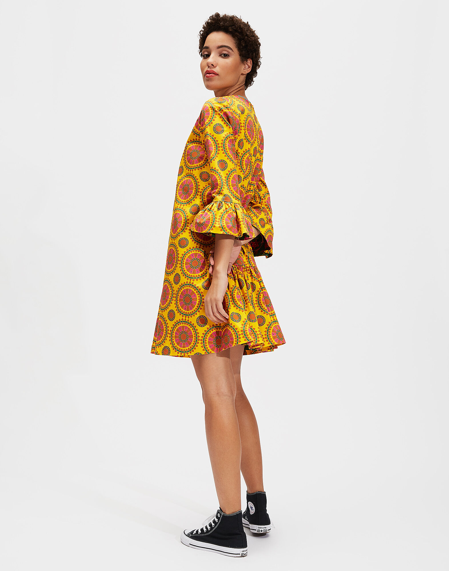 LaDoubleJ 24/7 Dress Ruote Gialle DRE0050COT002RUO0003