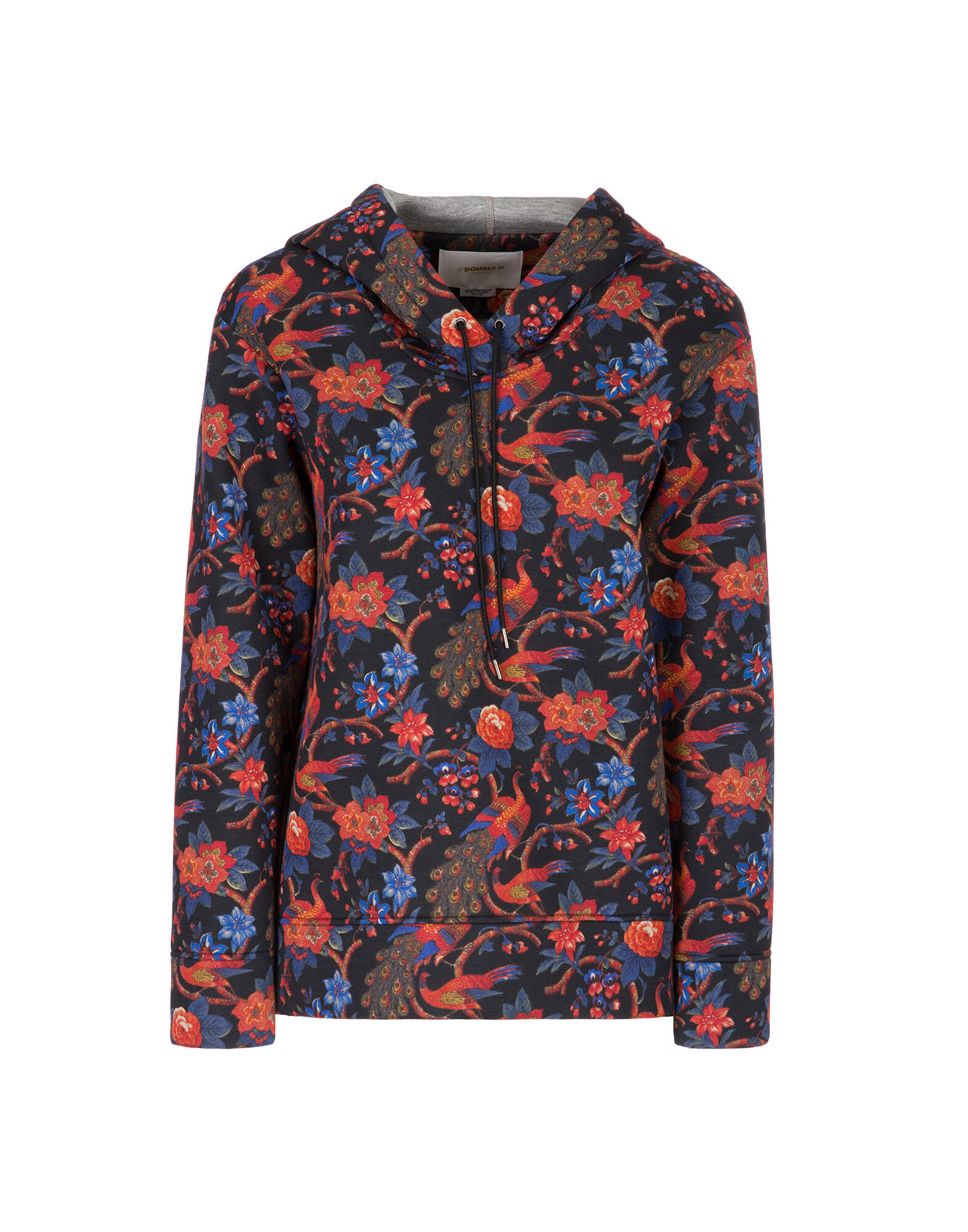 LaDoubleJ Hoodie Sweatshirt Pavone Nero SWE0001SCU001PAV0001