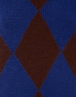 La DoubleJ Argyle Gilet La DoubleJ Argyle Gilet Bordeaux/Blue TOP0077KNI064VAR0124