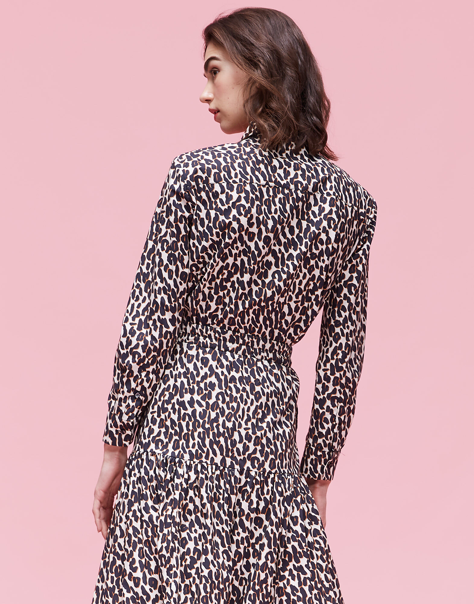 LaDoubleJ Rodeo Shirt Leopard SHI0025COT001LEO0001