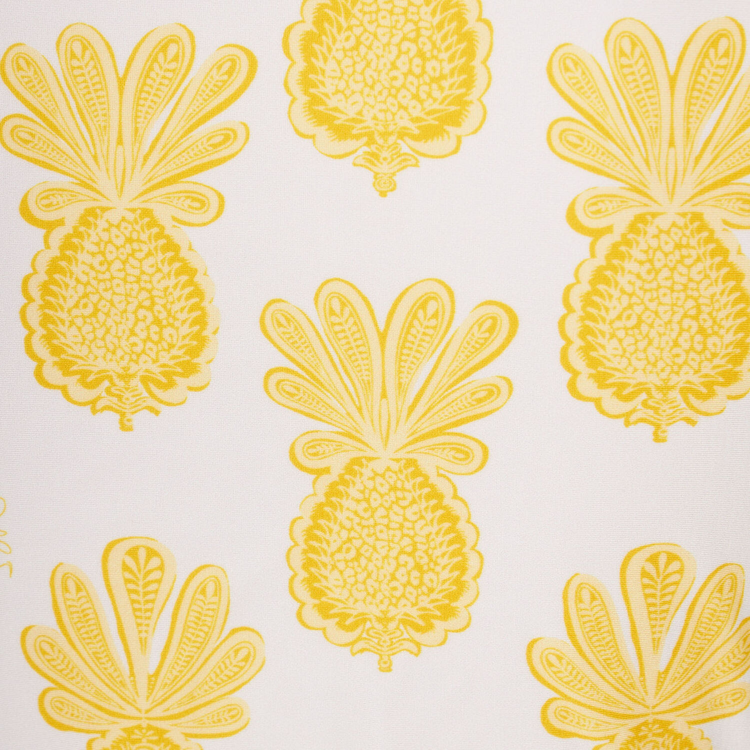 Shop La Doublej Bardot Top In Pineapple Sunflower White