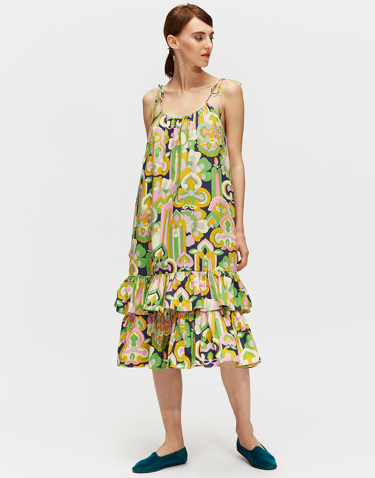 LaDoubleJ Simps Dress Lisboa Rosa DRE0076COT001LIS0002