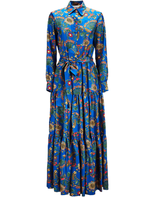 LaDoubleJ Bellini Dress Thistle Blu DRE0016SIL001THI0002