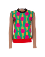 LaDoubleJ Gemini Sweater LaDoubleJ Gemini Sweater Lava Lamp PUL0006KNI005LAV0001