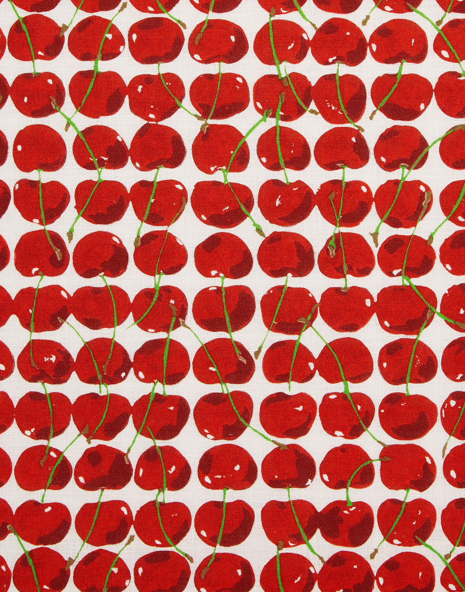 La DoubleJ Placemat Set Of 2 Cherries Avorio TBM0001LIN001CHY0005