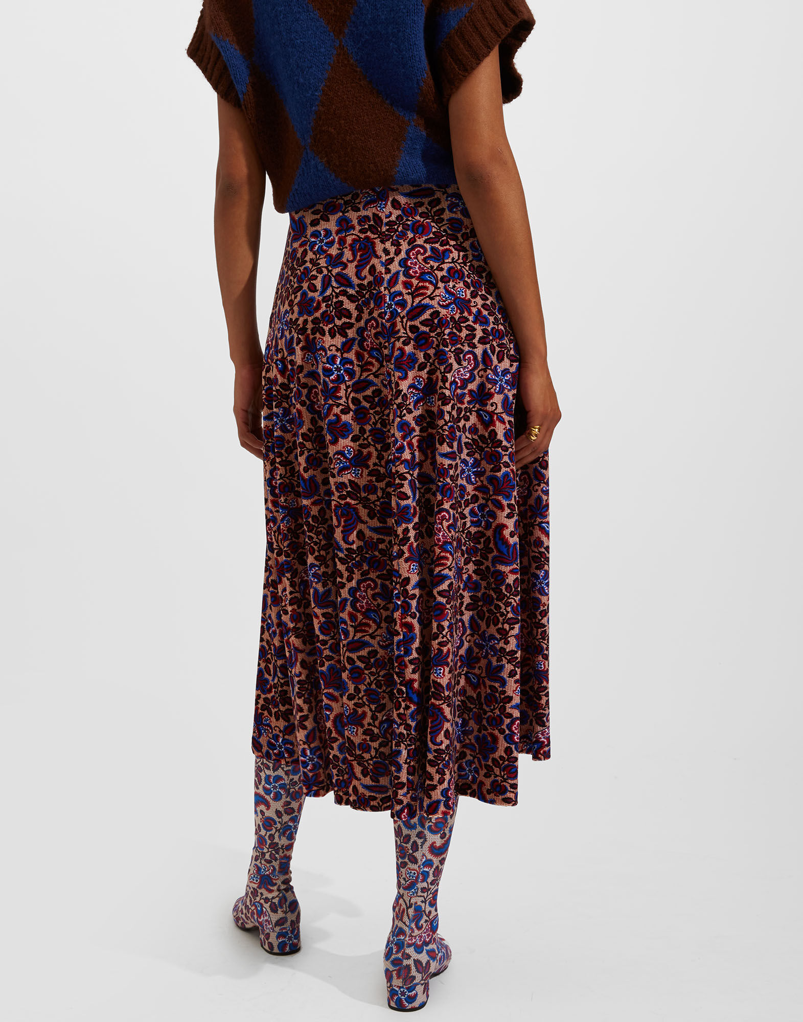 La DoubleJ Kenny Skirt Ortica SKI0070VEL006ORT0002