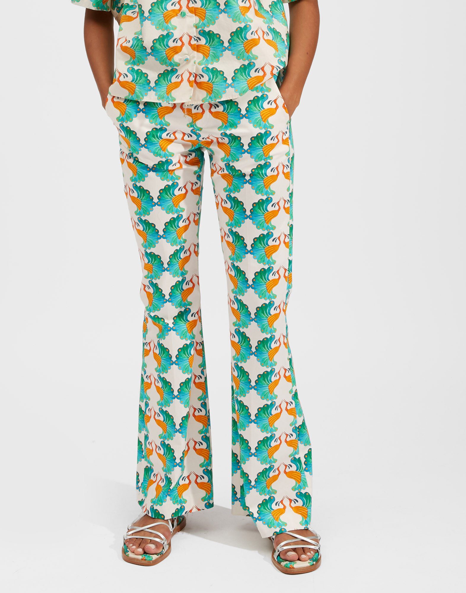 La DoubleJ Saturday Night Pants Kissers TRO0030COT006KIS0001