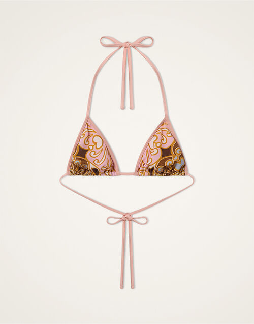 La DoubleJ Bikini Top Cocoon Plac&eacute;e Pink SWI0032LYC009COC02PI01