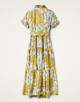 La DoubleJ Long And Sassy Dress La DoubleJ Long And Sassy Dress Tangle Light Blue DRE0017SIL001TAN01BU01