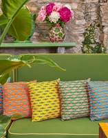 La DoubleJ Cushion (45X45) La DoubleJ Cushion (45X45) Como Fish Green CUS0013COT034CMF0002