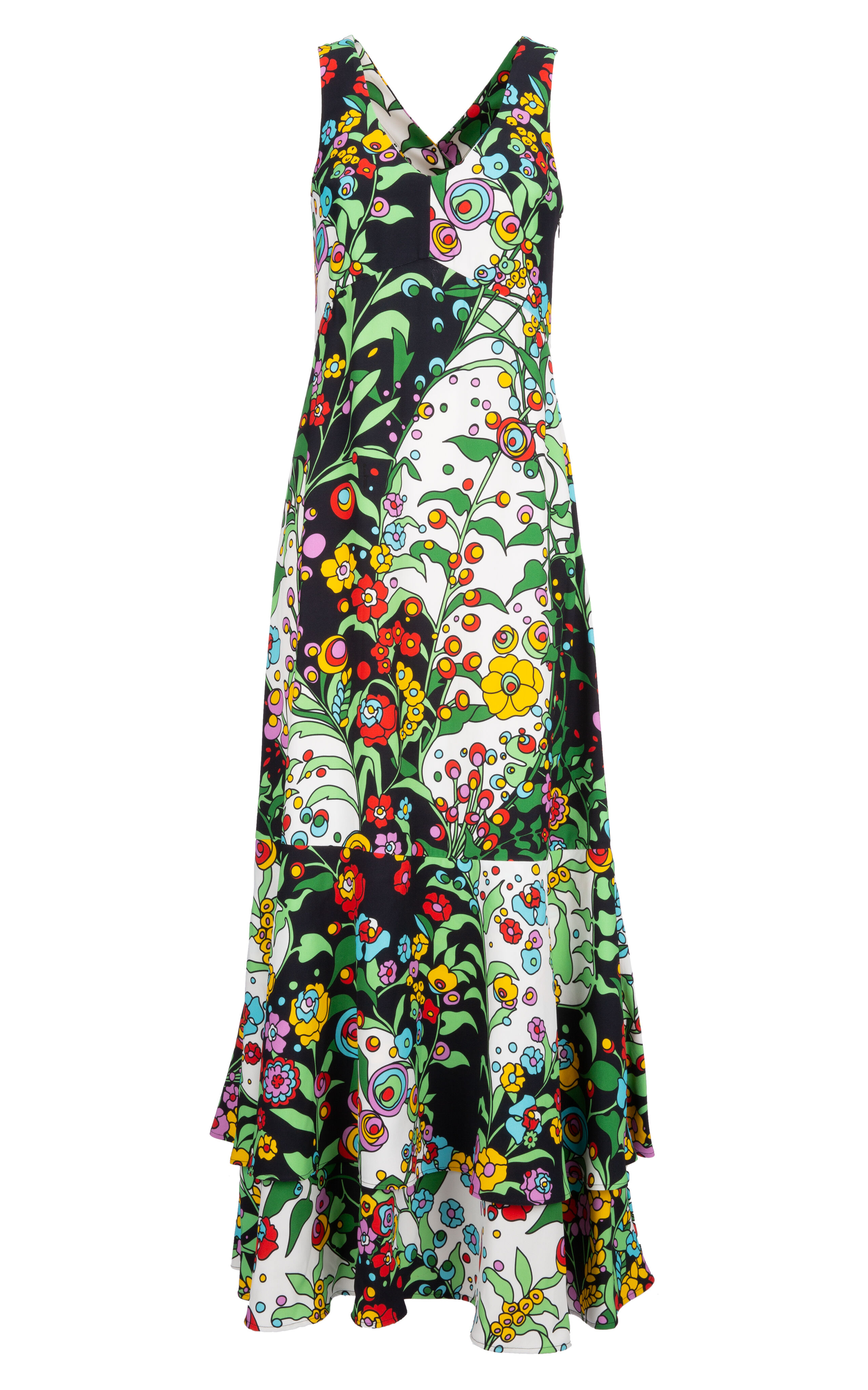 LaDoubleJ Molly Girl Dress Holly Hock DRE0066SAB001HOL0001