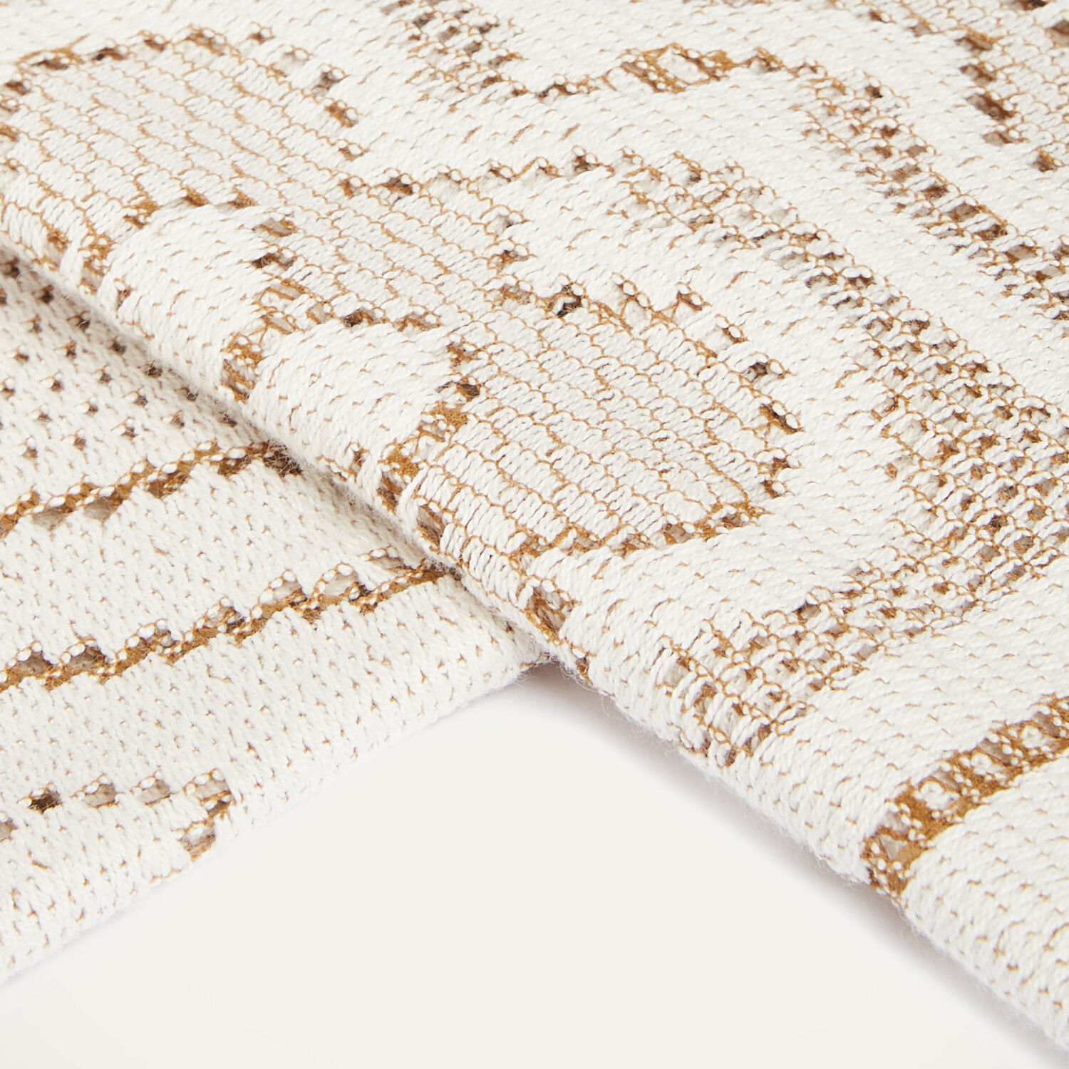  La Doublej Tablecloths Gend - Lacey Large Tablecloth Solid White Smoke One Size 80% Cotton 20% Polyamide 