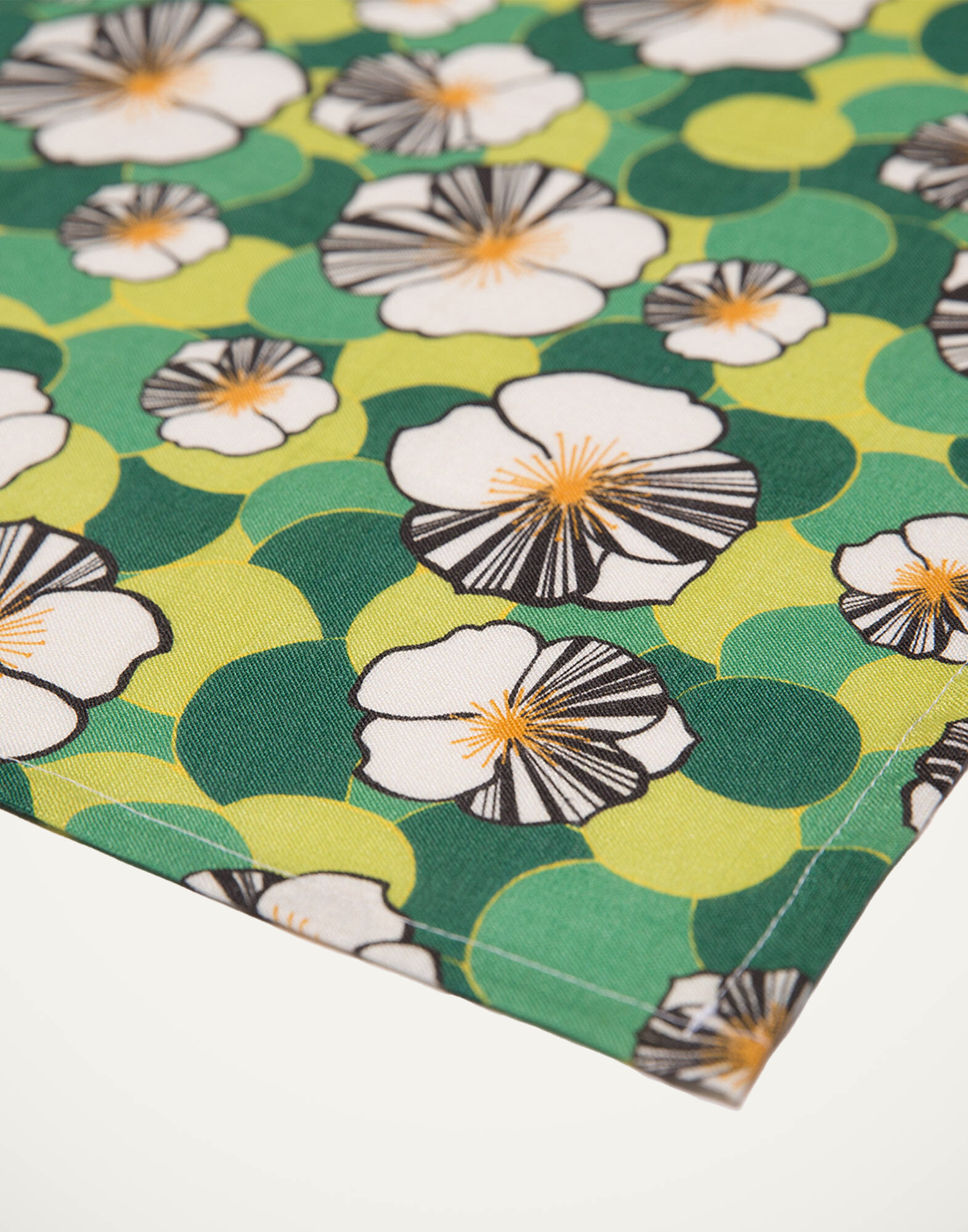La DoubleJ Large Napkins Set Of 6 Ninfea NAP0002LIN001NIN0001