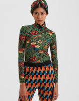 La DoubleJ Turtleneck La DoubleJ Turtleneck Night Garden SHI0030JER005GAR0001