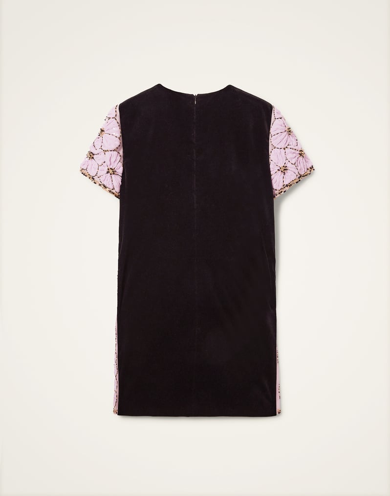 La DoubleJ Mini Swing Dress La DoubleJ Mini Swing Dress Solid Lilac DRE0973EMB110CAM01PU02