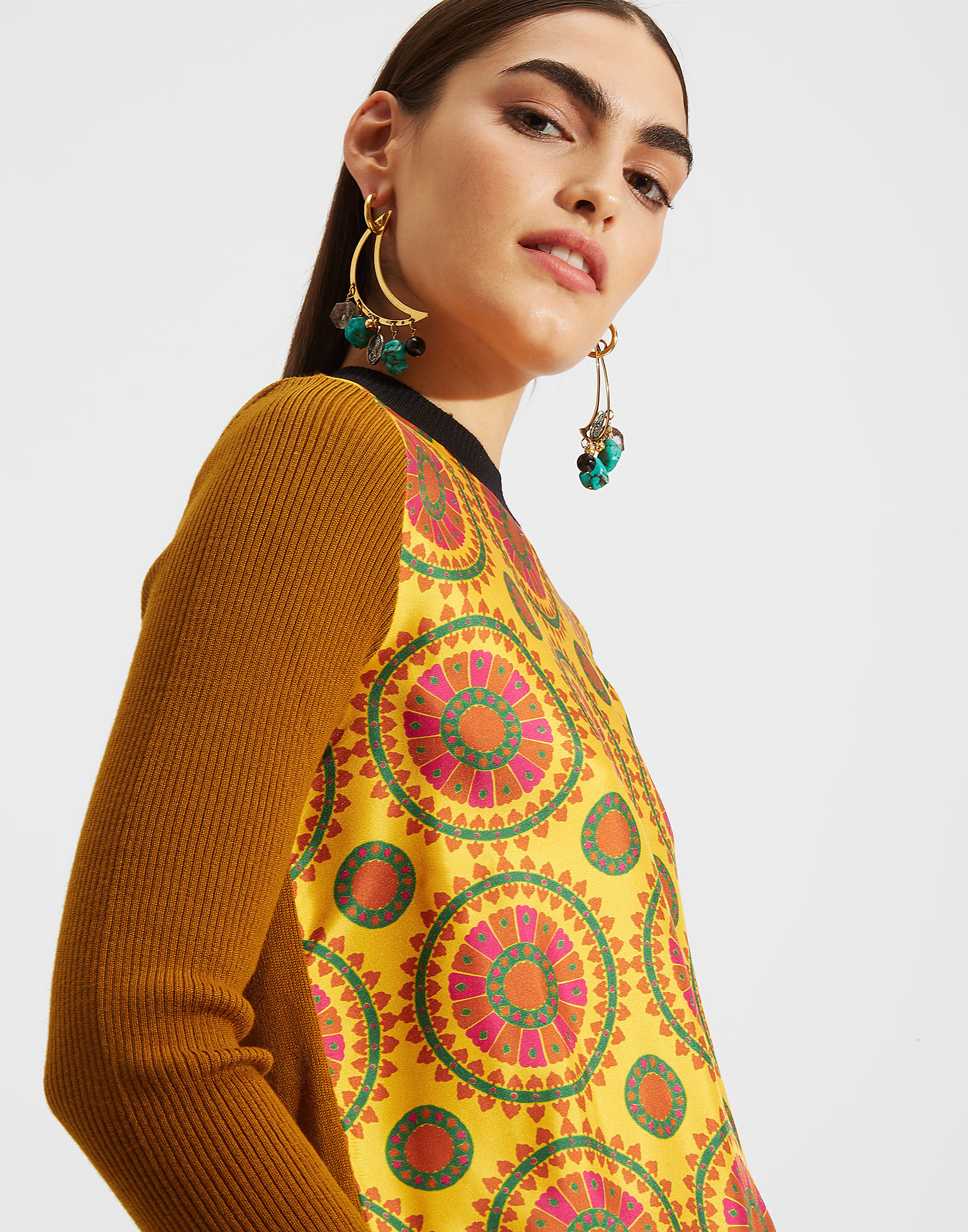 LaDoubleJ Gemini Sweater Ruote Gialle PUL0006KNI005RUO0003