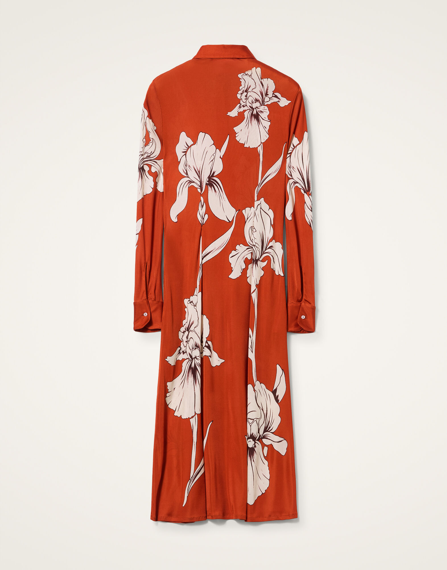 La DoubleJ Perry Street Dress Iris Plac&eacute;e Dark Orange DRE0807JER053IRS07OR03