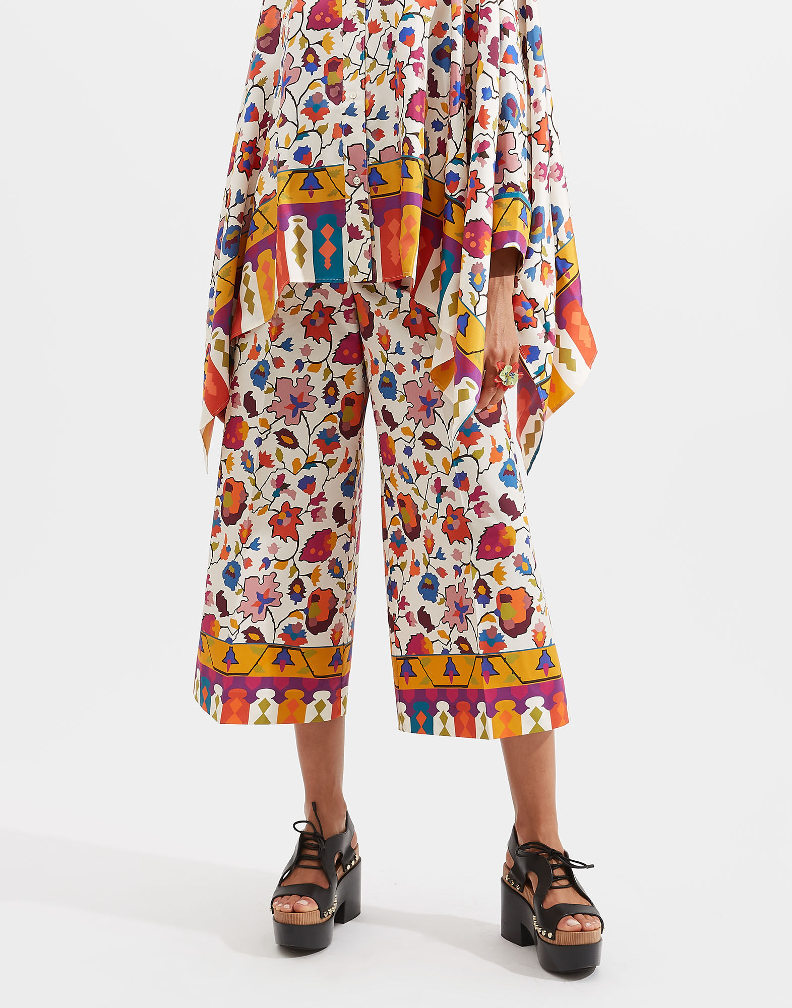 La DoubleJ Coulotte Pants Maple TRO0027COT001MAP0001