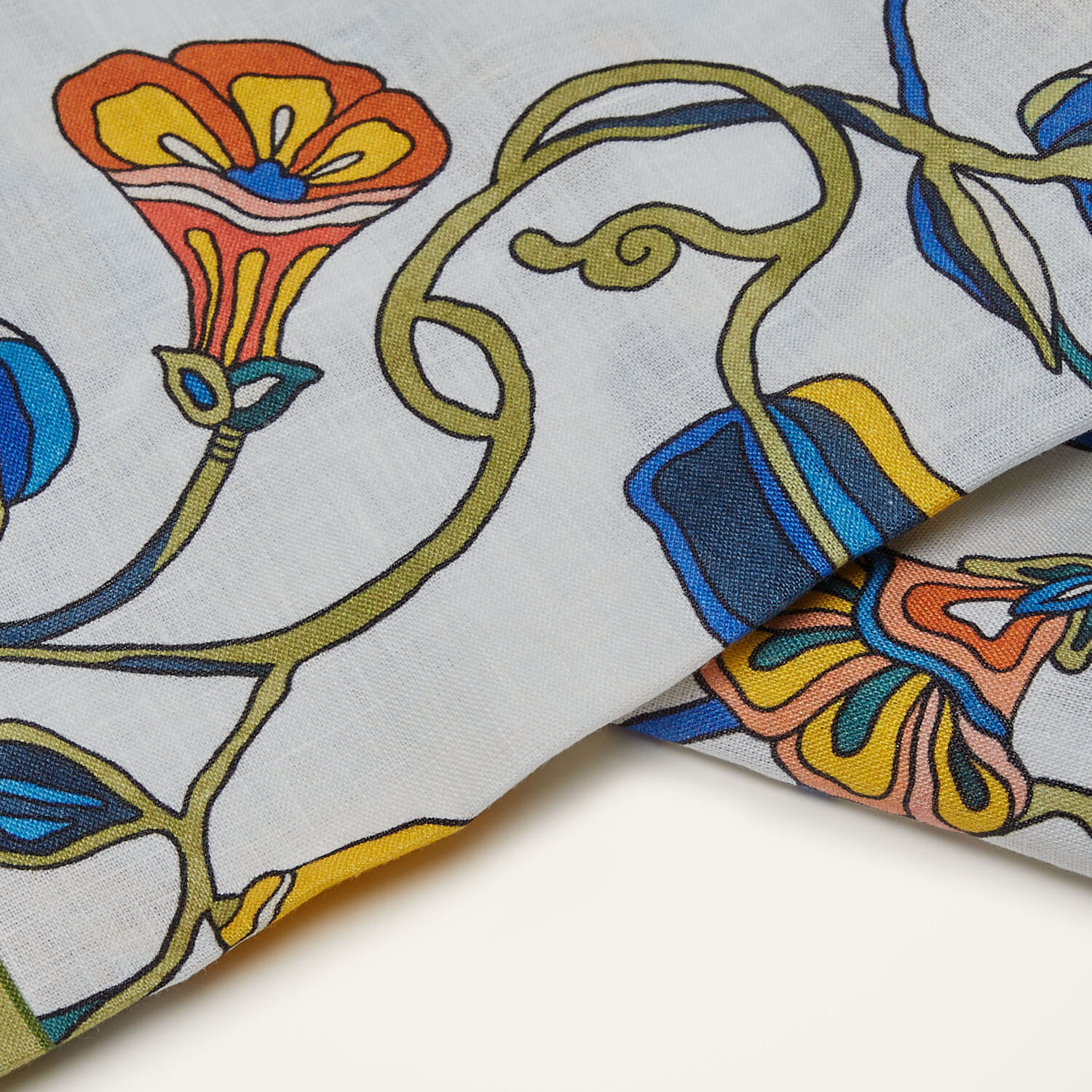 La Doublej Medium Tablecloth (180x280) In Borboni White