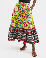 LaDoubleJ Sunset Skirt LaDoubleJ Sunset Skirt Cartwheel Giallo SKI0056COT015CRW0004