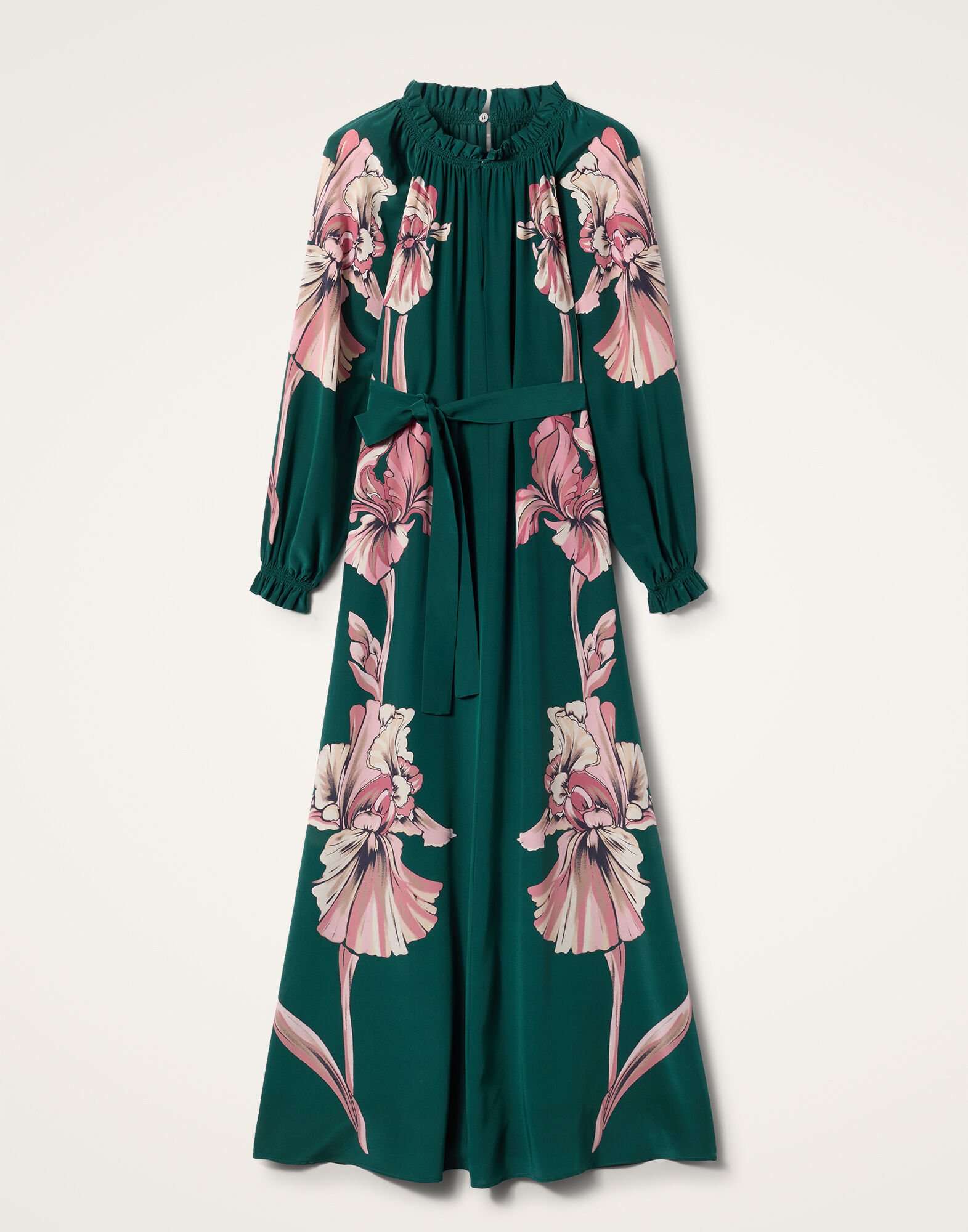 Cerere Dress in Iris Placée Dark Green for Women | La DoubleJ