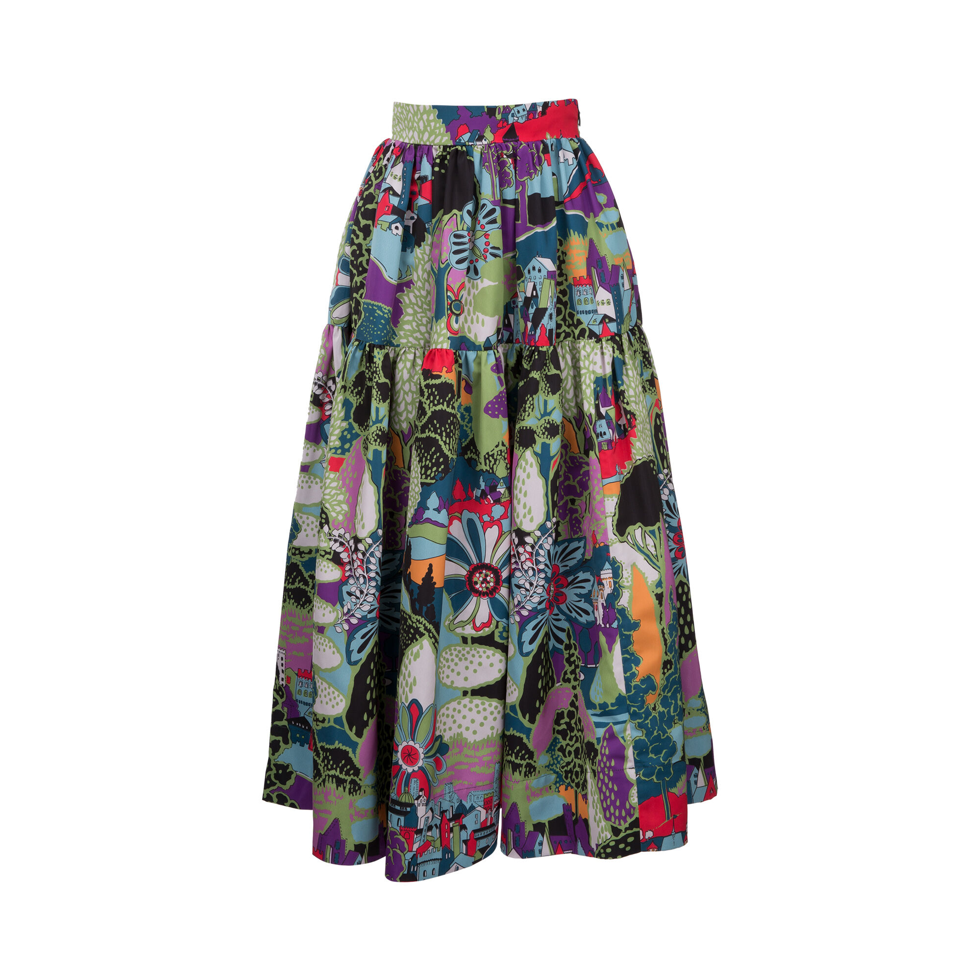LaDoubleJ Oscar Skirt Paesaggio SKI0012RAD001PAE0001