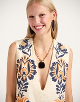 La DoubleJ Cream Soda Tunic La DoubleJ Cream Soda Tunic Selva Placée Blue DRE0926COT005SEL07BU03