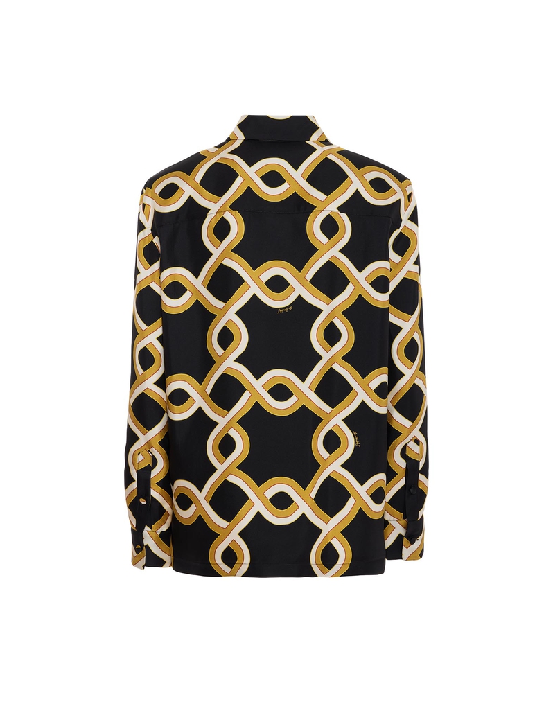 La DoubleJ Boy Shirt La DoubleJ Boy Shirt Tackle Black SHI0001SIL001TAC01BL01